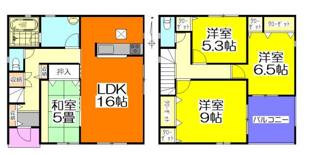 ご成約 可児市川合 第2 2号棟 4LDK