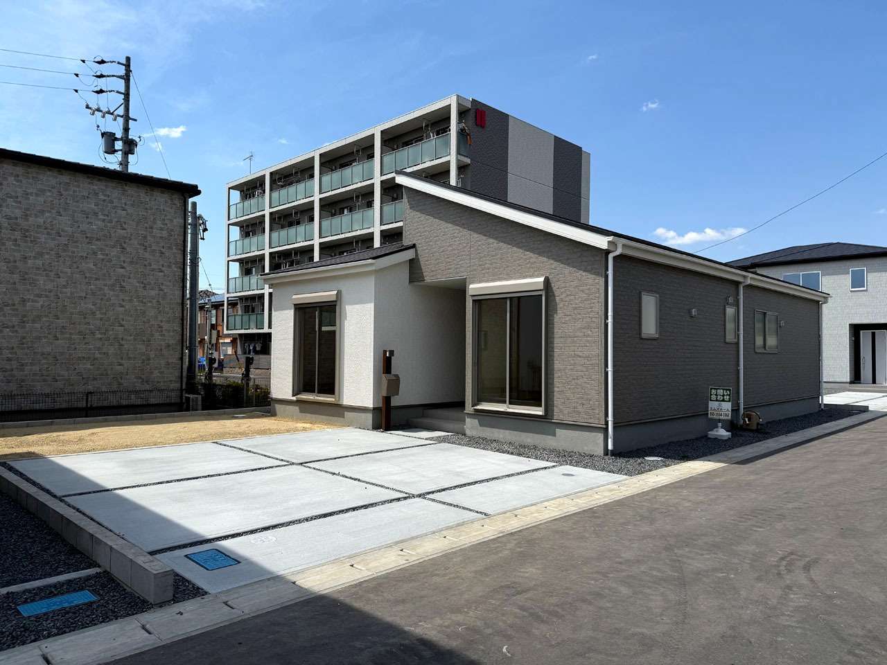 ご成約　可児市広見　新築平屋戸建て　2号棟　4LDK+WIC