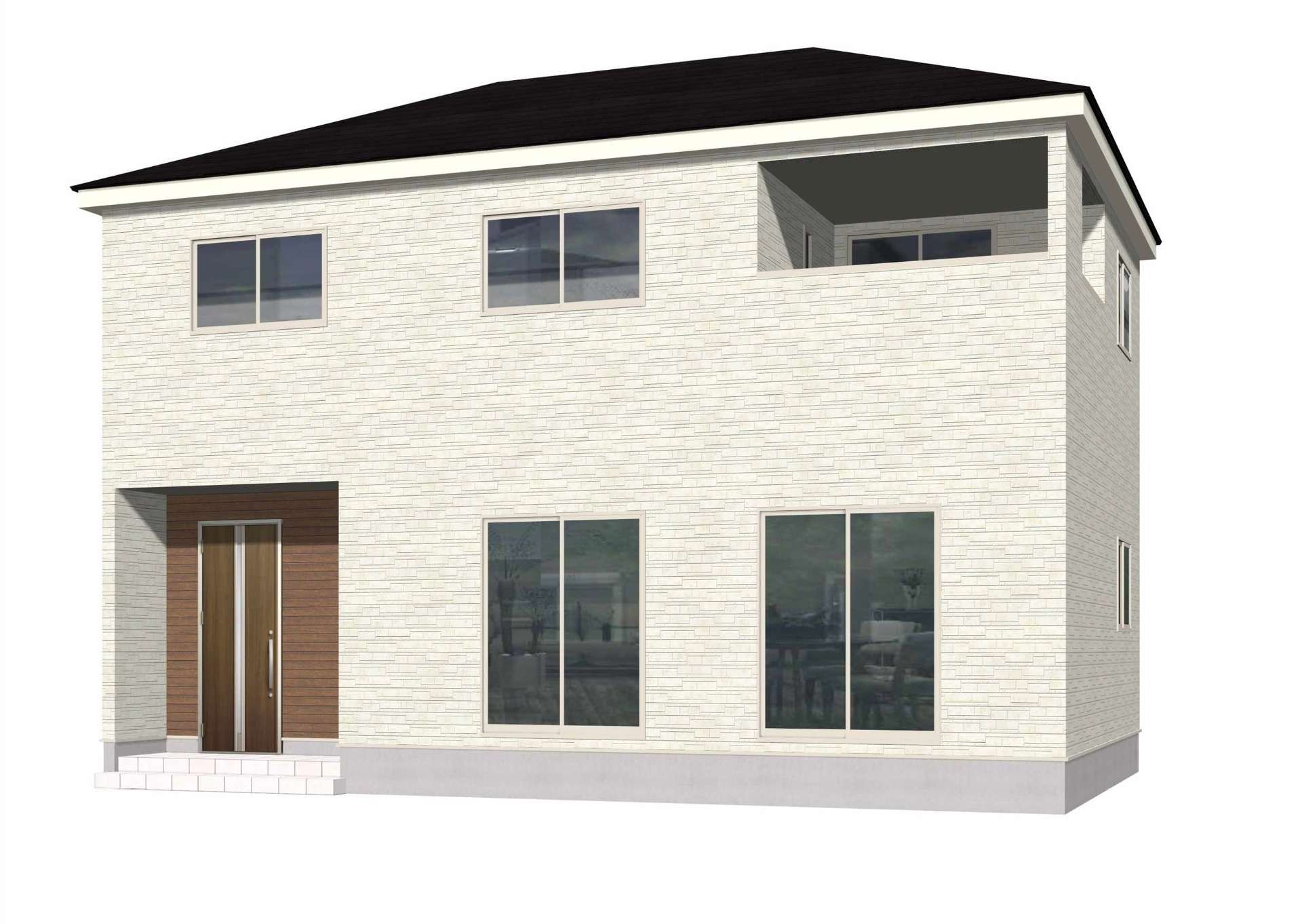 ご成約【可児市中恵土　新築戸建て】1号棟　部屋数多い5LDK