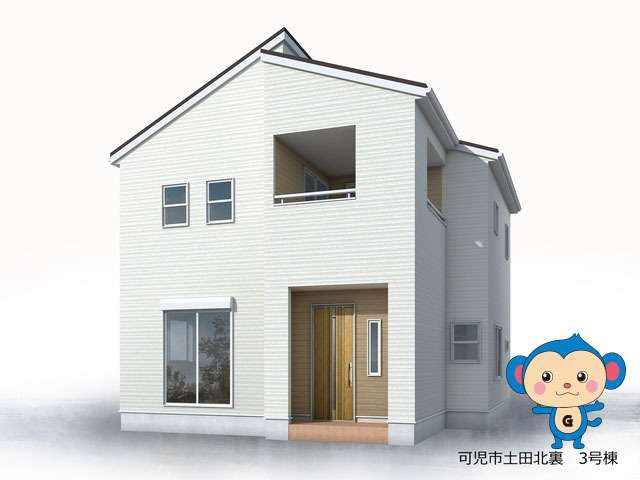 ご成約【可児市土田北裏　新築戸建て】3号棟　4LDK+ウォークインクローゼット