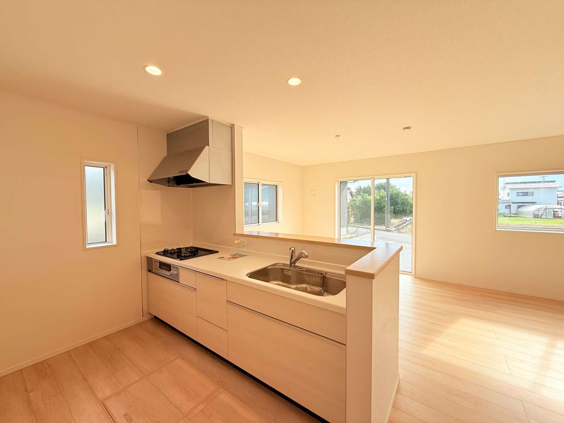 【加茂郡川辺町比久見 新築戸建て】4号棟 人気の平屋 南道路