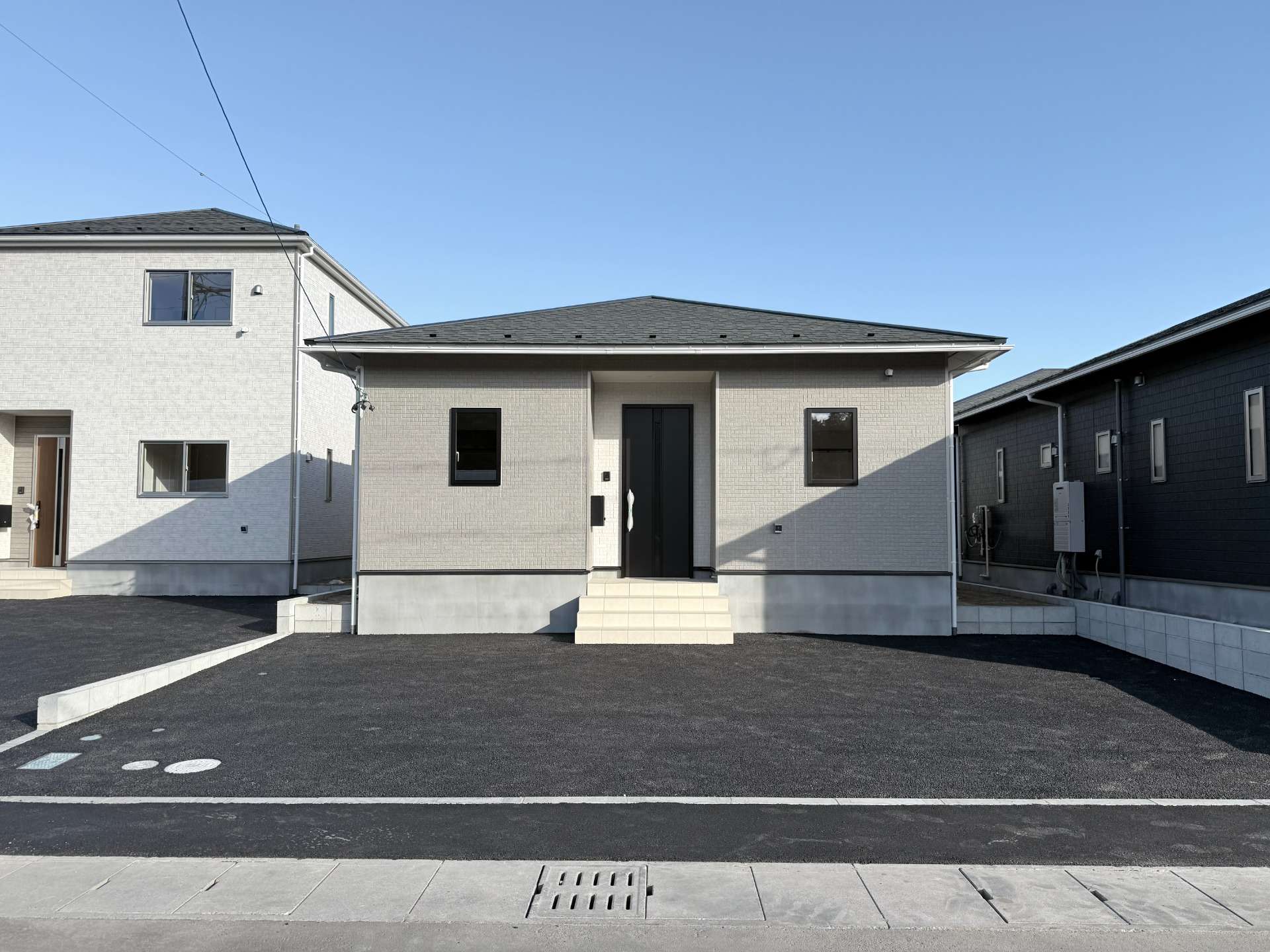 【加茂郡川辺町比久見　新築戸建て】2号棟　人気の平屋