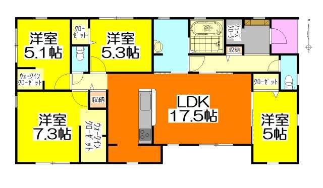 【可児市下切 新築平屋て】