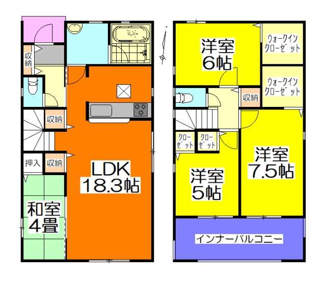 可児市若葉台 新築一戸建て2号棟|西可児駅徒歩8分・みらいエコ住宅35万円対象